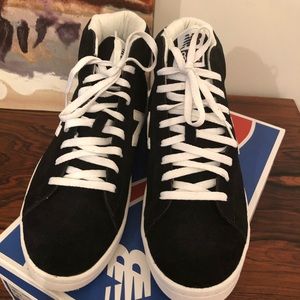 New Balance 89 Black High Top Sneakers 